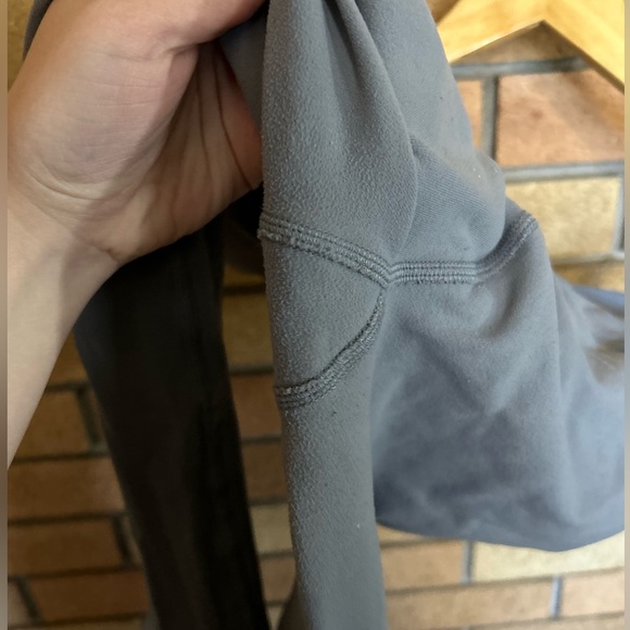 Alo Yoga Full Length Athletic Leggings Dusty Blue Women’s - Picture 4 of 5